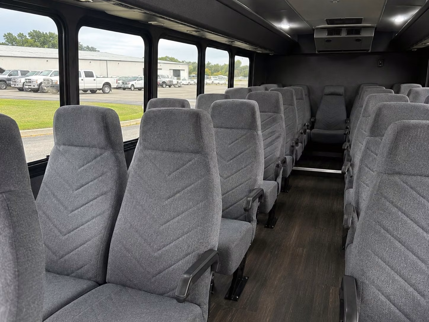 18 passenger minibus interior