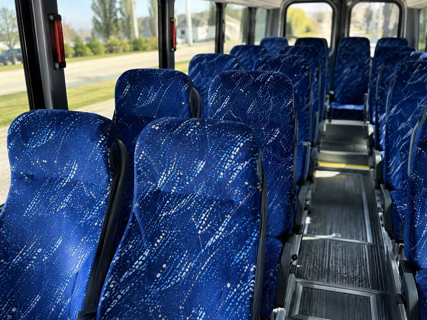 20 passenger minibus inside