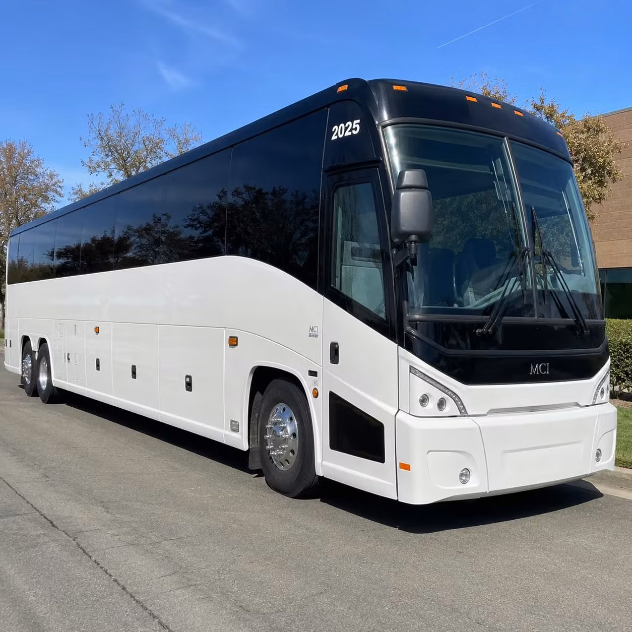 56 passenger charter bus