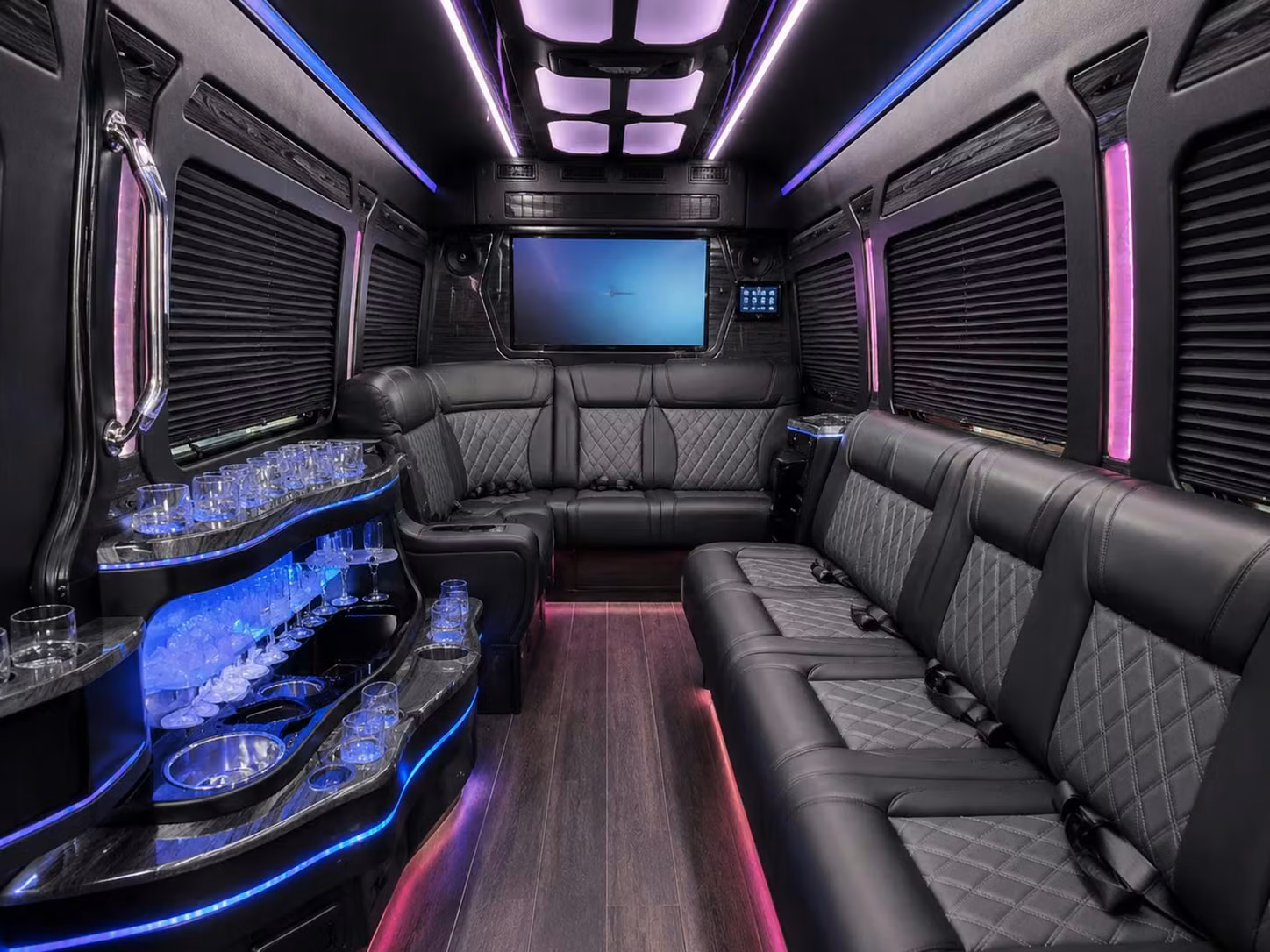 bus rental options for concord trips