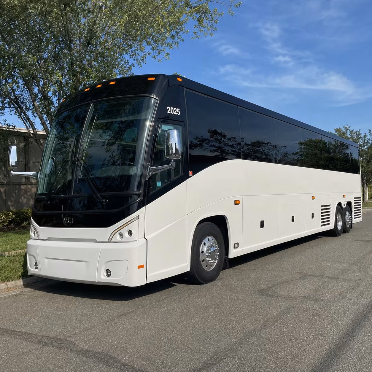 charter bus rentals for concord weddings