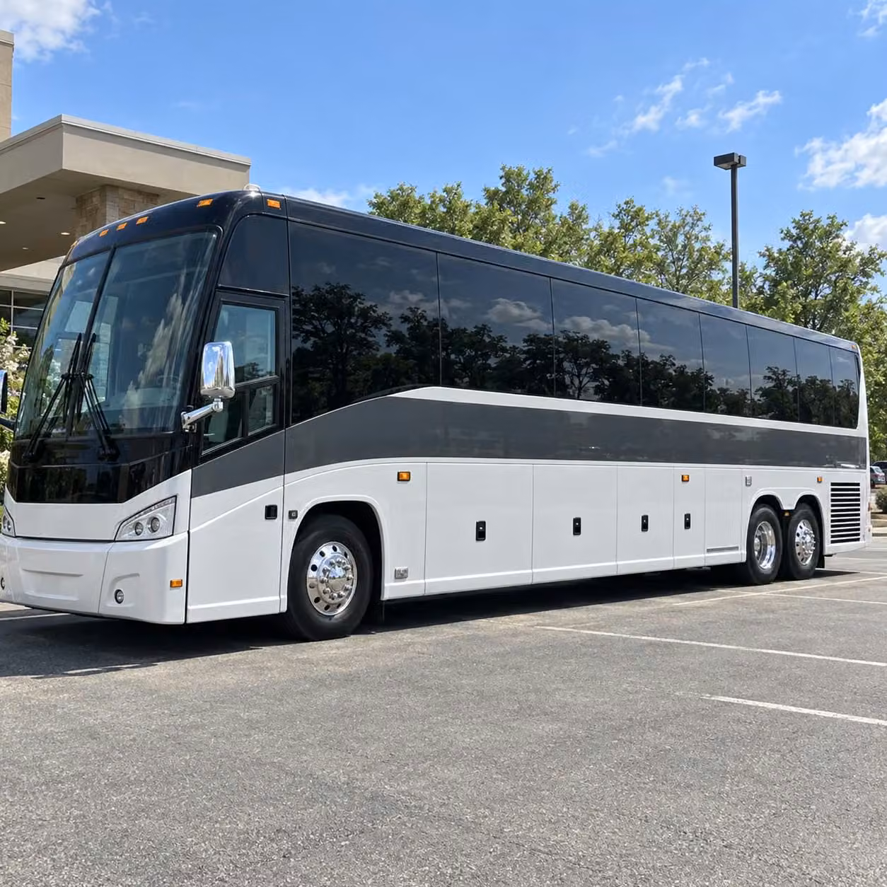 charter bus rentals for large concord high school prom groups