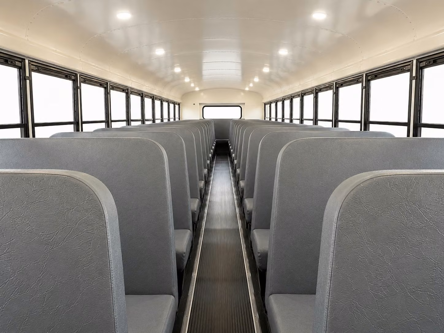 school bus interior