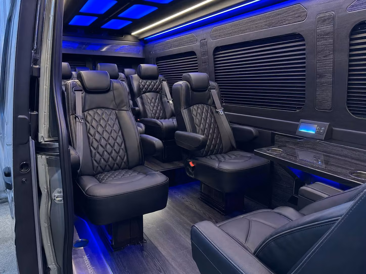 sprinter van transportation for groups and events across concord